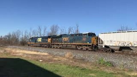 CSX K631 Tanker Train from Sterling, Ohio November 28, 2020