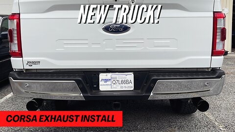 F150 Exhaust Install ***CORSA SPORT DUAL***