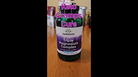 AMAZON FINDS-Keto Cramps Cure-Swanson Triple Magnesium Complex