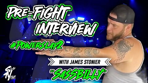James Stonier Power Slap 2 Striker Pre-Fight Interview Against Cory Corbin