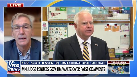 Republican Dr. Scott Jensen rips opponent Gov. Tim Walz over alleged fraud: 'He's gotten caught red-handed'