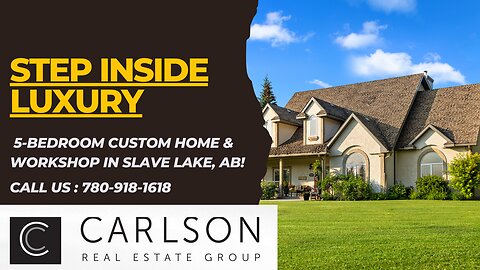 Beautiful 5 Bedroom Custom Home & Workshop for Sale in Slave Lake, AB - 26 Robertson Way SW