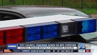 City Council cracking down on Baltimore Police overtime