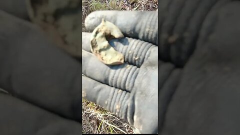 Civilwar toe tap #relics #coins #buttons #civilwar #metaldetecting #trending #silver