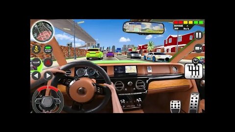 Car driving school: part 2 #carsimulator #carracing #moreviews