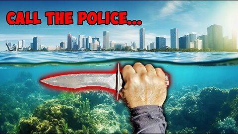 SHOCKING POLICE Response When I Find Deadly Weapon Treasure Diving Miami
