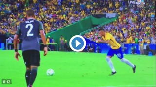 Neymar unbelievable free-kick goal vs Germany