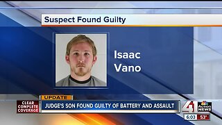 Judge's son, Isaac Vano, found guilty in Overland Park shooting