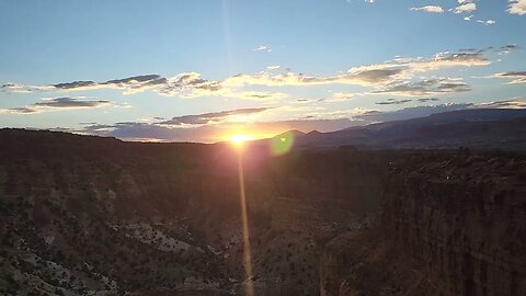 Capitol Reef National Park sunset
