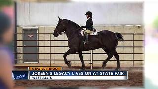 Family honors daughter's legacy at State Fair