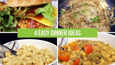 4 Quick & Easy Weeknight Dinner Ideas For Busy Cooks