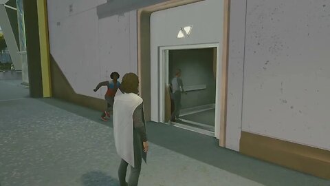 Starfield NPCs walking into elevator #starfield