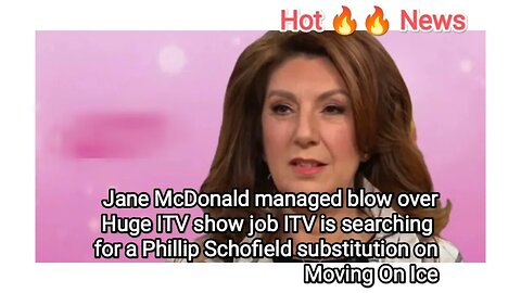 Jane McDonald managed blow overHuge ITV show job ITV is searching for a Phillip Schofield substit
