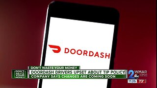 Doordash drivers upset about tip policy