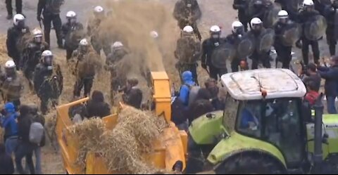 Farmer Milk Protest In Belgium
