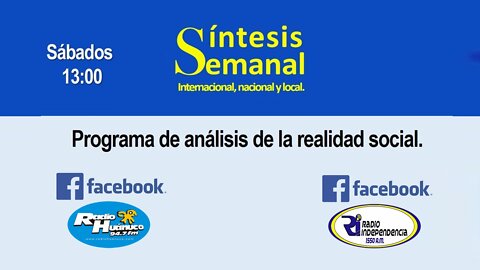 Síntesis Semanal, 21/05/2022.