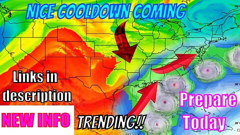 Potential Gulf Hurricane Update & HUGE Cooldown Coming! - The WeatherMan Plus