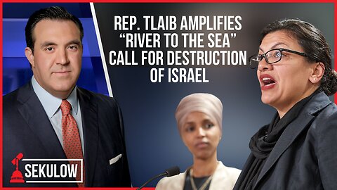 Rep. Tlaib Amplifies “River to the Sea” Call for Destruction of Israel