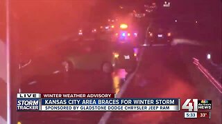 Roads wet, slick in spots for Wednesday morning commute