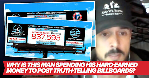SHOCKING!!! Man Spends His Hard Earned Money Posting Truth-Sharing Billboards