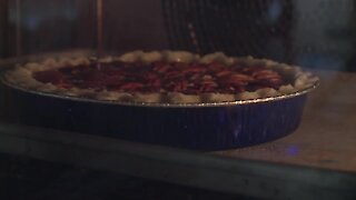 'A Spread of Thanks' - Chocolate Bourbon Pecan Pie