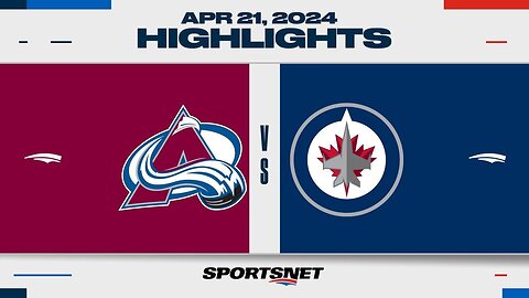 NHL Game 1 Highlights Avalanche vs Jets April 21 2024