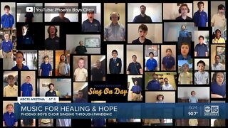 Phoenix boys choir singing through the pandemic