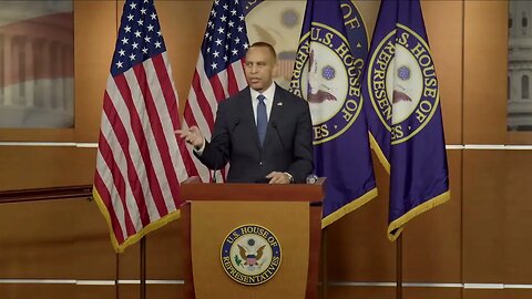 Democrat Hakeem Jeffries Denies There's A Crime Problem, Says Crime "Moving In The Right Direction"