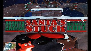 Santa's Stuck | Read Aloud | Simply Storytime