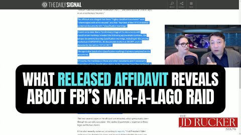 What Released Affidavit Reveals About FBI’s Mar-a-Lago Raid