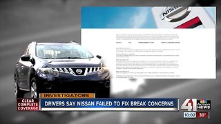 Nissan customers say company failed to stop brake concerns