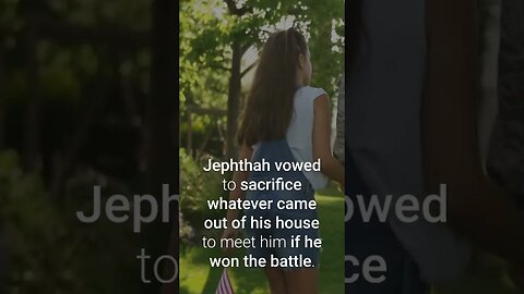 The Dark Story of Jephthah's Child Sacrifice ✨ Witches Art & W33d ☘ ☪