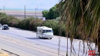 RV Chase through Kern County just south of Bakersfield