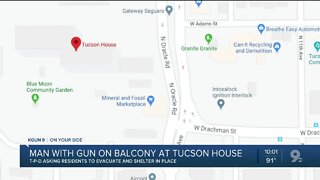 TPD responds to reports of a man with a gun at Tucson House
