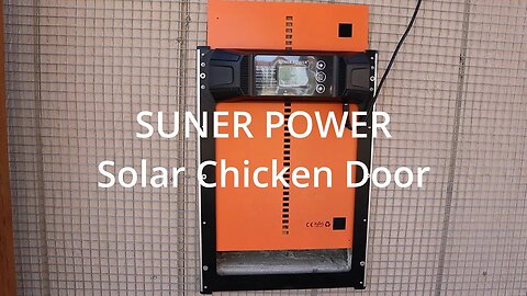 SUNER POWER Solar Chicken Coop Door