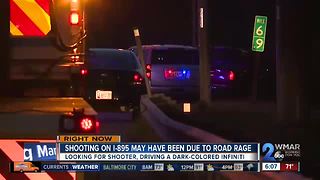 MDTA Police search for 895 road-rage shooting suspect