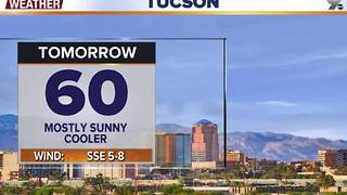 Chief Meteorologist Erin Christiansen's KGUN 9 Forecast Thursday, December 1, 2016