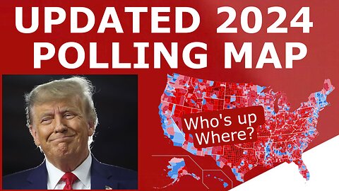 POLLING MAP ANALYSIS! - Why Trump is Currently the HEAVY 2024 Favorite