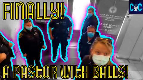 Pastor Chases Police Out Of Church, Finally A Pastor With Balls!