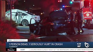 1 killed in Clairemont collision