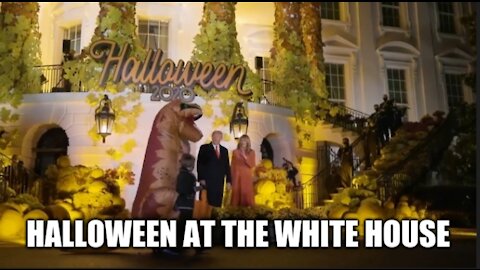 Halloween at the White House, 2020