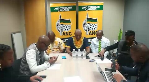 SOUTH AFRICA - Pretoria - Tshwane ANC briefing on Zondo Commission (video) (H9k)