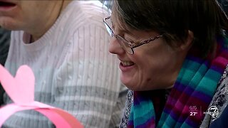 Making Valentine's cards isn't just for kids: Seniors with disabilities benefit from activity, too