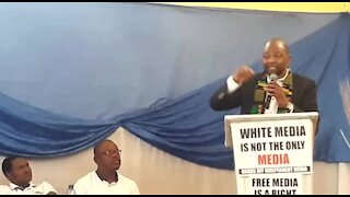 SOUTH AFRICA - Johannesburg - Support for Sekunjalo Independent Media (videos) (pPn)