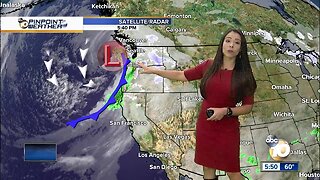 10News Pinpoint Weather with Meteorologist Angelica Campos