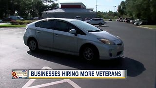 Delivery service hiring more veterans, spouses
