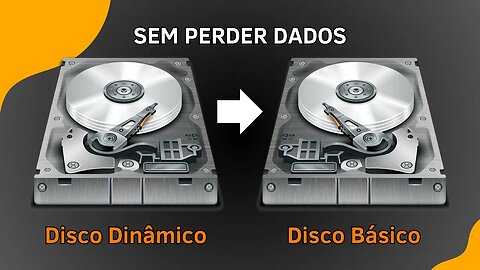 Converte Disco Dinâmico em Básico sem Perder Dados