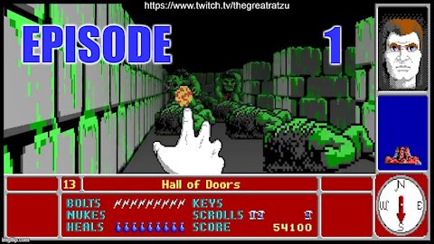 Chatzu Plays Catacomb 3-D Episode 1 - Blast From The Past