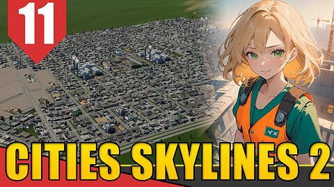 Enorme Area INDUSTRIAL - Cities Skylines 2 #11 [Gameplay PT-BR]