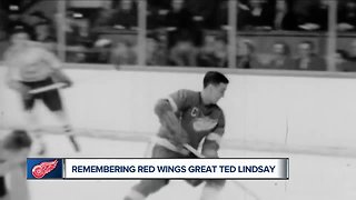 Red Wings legend Ted Lindsay dies at 93